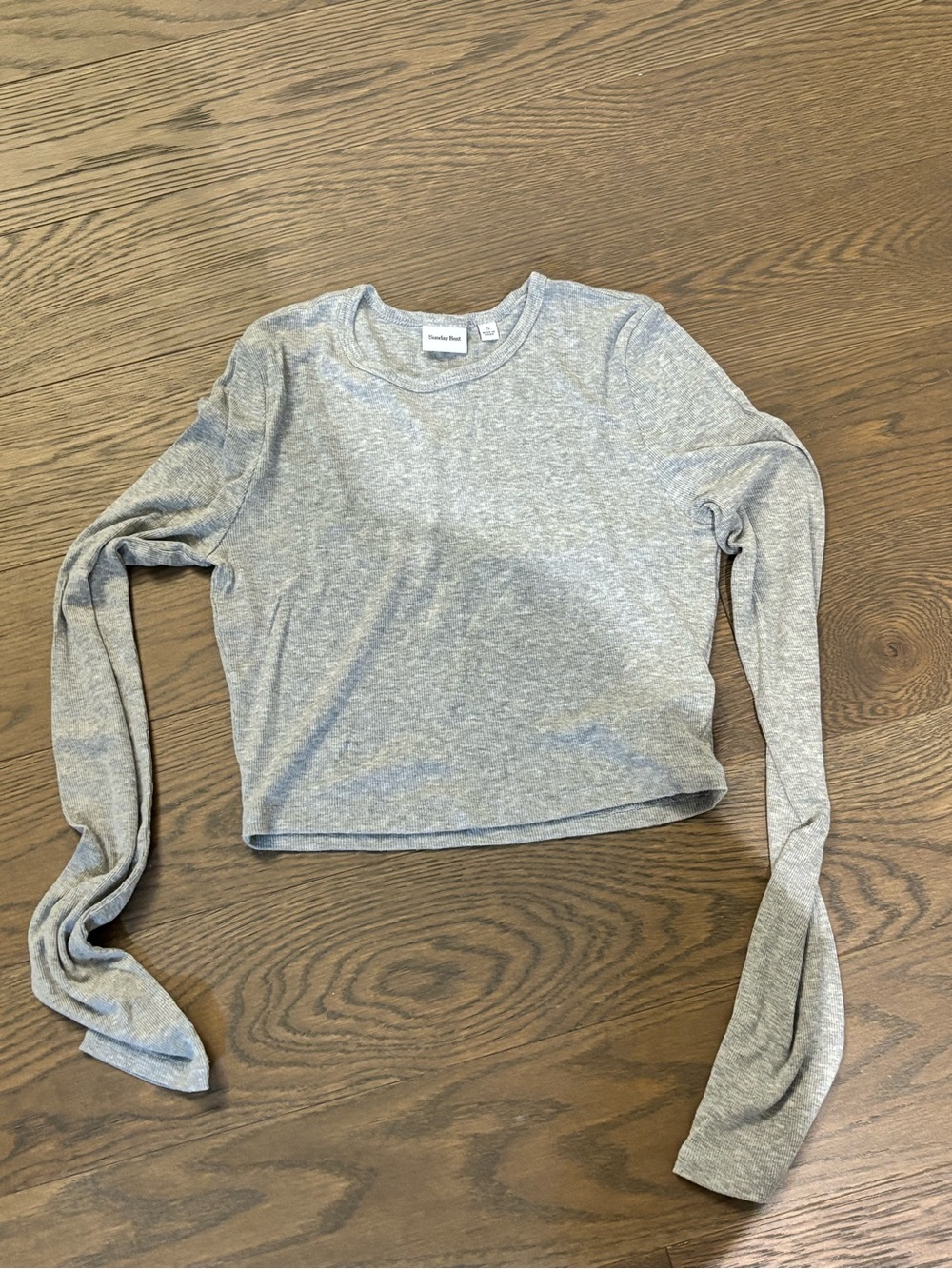 Sunday best cropped long sleeve